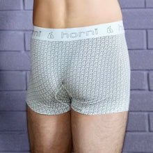 Load image into Gallery viewer, hipster trunks - horn pattern (white)