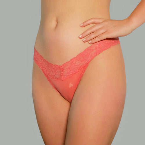 hot pink thong