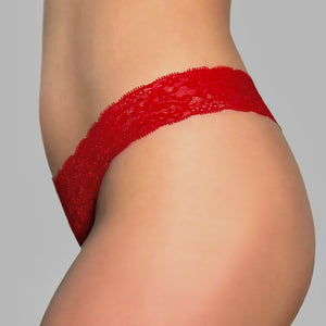 spicy red thong