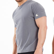 Load image into Gallery viewer, limited edition unisex rhino grey cotton t-shirt