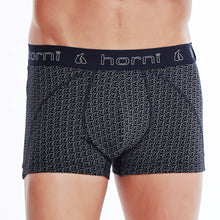 Load image into Gallery viewer, hipster trunks - horn pattern (black)